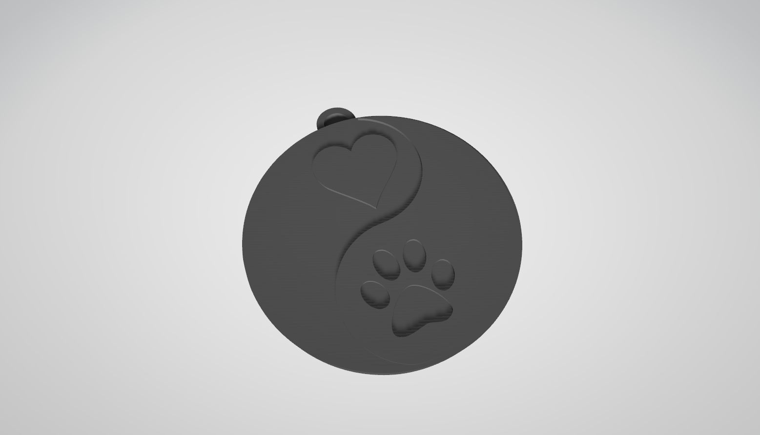 keychain dog keychain dog dog  3D print model - Mito3D