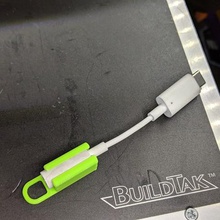 keychain dongle dangler googles usb-c 35mm adapter gadget 3d print model - Mito3D