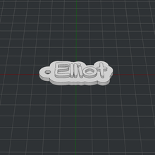 keychain elliot 3d print model - Mito3D