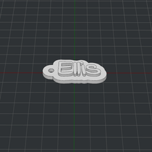 porte clés Ellis 3d print model - Mito3D