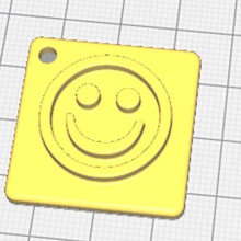 portachiavi emoticon vari 3d print model - Mito3D