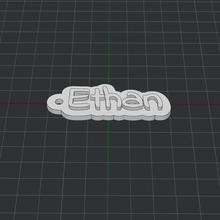 keychain ethan 3d print model - Mito3D