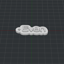 Schlüsselbund Evan 3d print model - Mito3D