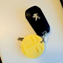 keychain face 3d print model - Mito3D