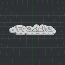 portachiavi freddie 3d print model - Mito3D