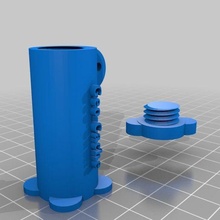 chaveiro geo cache 3d print model - Mito3D