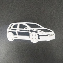 keychain golf art wolkswagen vehicle because 3d print model - Mito3D