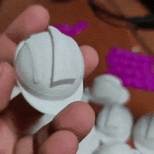 anahtarlık kask takı mühendislik küçük gövde 3D print model - Mito3D