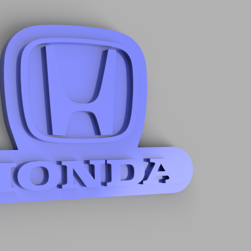 porte clés Honda mode 3D print model - Mito3D