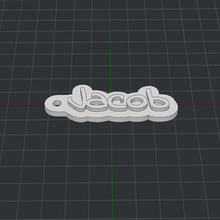 keychain jacob 3d print model - Mito3D