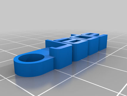 keychain jade customized organization 3d print model - Mito3D