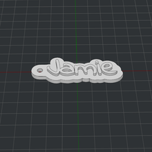 keychain jamie 3d print model - Mito3D