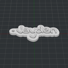 Schlüsselbund Jayden 3d print model - Mito3D