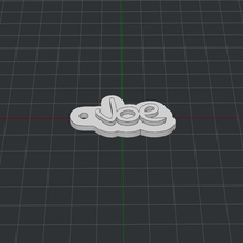 anahtarlık Joe 3d print model - Mito3D