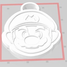anahtarlık anahtar yüzük Luigi Mario kardeşler takı Süper kolye 3d print model - Mito3D