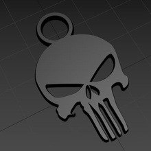 keychain various key ring punisher 3d print model - Mito3D