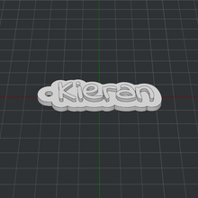 porte clés Kieran 3d print model - Mito3D