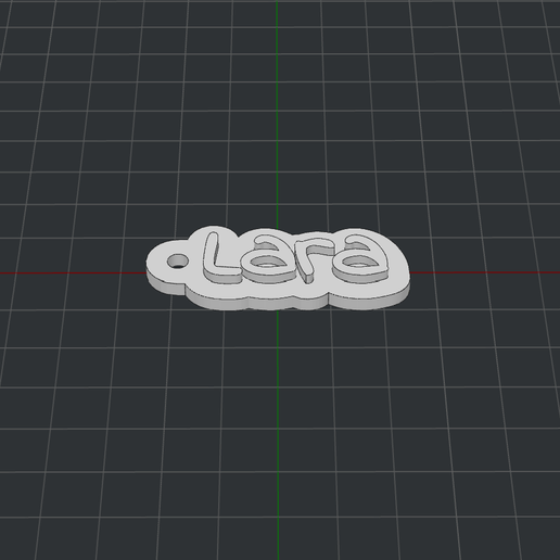 Schlüsselbund Lara 3D print model - Mito3D