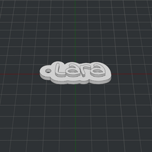 anahtarlık Lara 3d print model - Mito3D