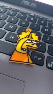 keychain lisa simpson Various the simpsons 3d print model - Mito3D