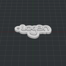 anahtarlık Logan 3d print model - Mito3D