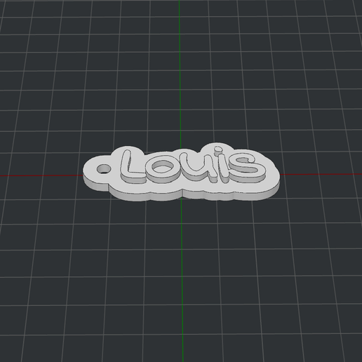 Schlüsselbund Louis 3D print model - Mito3D