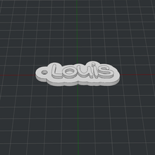 Schlüsselbund Louis 3d print model - Mito3D