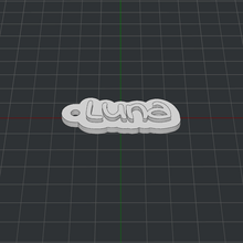anahtarlık Luna 3d print model - Mito3D
