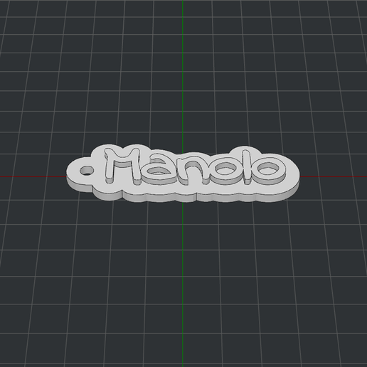 Schlüsselbund Manolo 3D print model - Mito3D