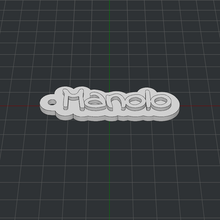 keychain manolo 3d print model - Mito3D