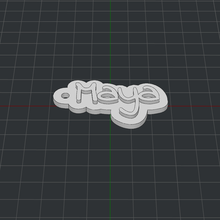 anahtarlık Maya 3d print model - Mito3D