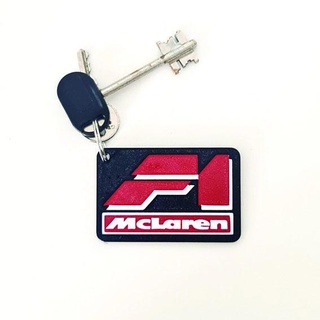 porte clés McLaren vi logo marque moto bicyclette moteur conception art symbole multicolore voiture cadeau marques f1 3d print model - Mito3D