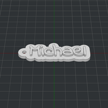 Schlüsselbund Michael 3d print model - Mito3D