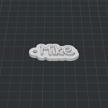 keychain mike 3d print model - Mito3D