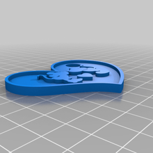 portachiavi mikey minnie art regalo cuore di san valentino keychain chiave a catena mouse il giorno regali 3d print model - Mito3D