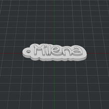 keychain milena 3d print model - Mito3D