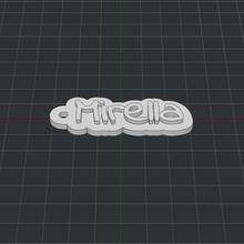 Schlüsselbund Mirella 3d print model - Mito3D