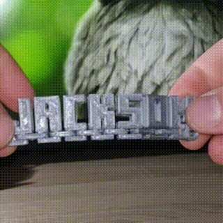 porte clés multi part Nom Jason gousset amusant Minecraft chaîne gadget jouet cadeau Jeu 3d print model - Mito3D