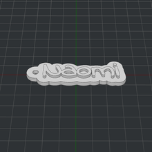 anahtarlık Naomi 3d print model - Mito3D