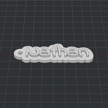 keychain nathan 3d print model - Mito3D