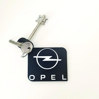 keychain opel keychains logo brand moto bike motor design art symbol multicolor car gift brands 3d print model - Mito3D