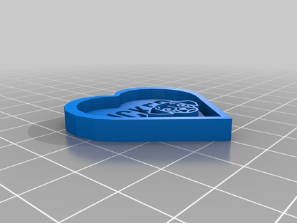 keychain pendant 3d print model - Mito3D