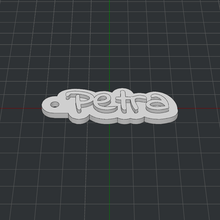 porte clés Petra 3d print model - Mito3D