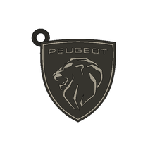 Schlüsselbund Peugeot 3d print model - Mito3D