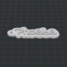 anahtarlık Phoebe 3d print model - Mito3D