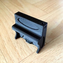 keychain piano various 3d print model - Mito3D