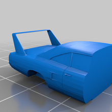 keychain plymouth superbird car vehicles 3d print model - Mito3D
