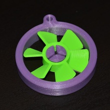 keychain propeller gadget trinket rotating moving fan engineering robot machine 3d print model - Mito3D