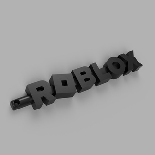 porte clés Roblox porte clés Roblox 3d print model - Mito3D