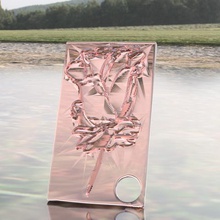portachiavi rosa stampa di coppia moda rose sla stampante idealab famiglia casa 3d print model - Mito3D